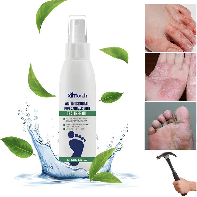 Tea Tree Oil Foot Spray for Dry, Cracked Heels –