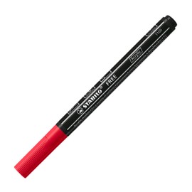 Acrylic Marker - STABILO FREE Acrylic - ARTY - T100 Round Tip 1-2mm - Pack of 5 - ROYAL - Assorted Colours