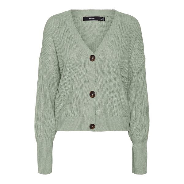 Vero Moda Women's VMLEA LS V-Neck Cuff Cardigan NOOS Sweater,