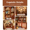 CUTEBEE Book Nook Kit - DIY Miniature House Dollhouse Kit