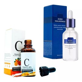 Veraly Dúo Serum Ácido Hialurónico B5 Y Serum Vitamina Hidratante