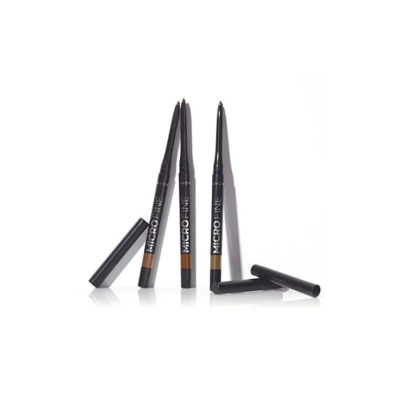 Avon Glimmerstick Microfine Eyebrow Brow Definer Pencil (Soft Black)