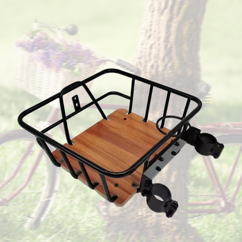 Aymzbd Front Bike Basket Bicycle Storage Basket Stylish,Bicycle Cargo Rack,Cycling