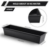 Geelin 4 Pcs 11 Gallon Large Capacity Livestock Water Trough