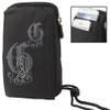 DFV mobile - Multi-Functional Vertical Stripes Pouch Bag Case Zipper
