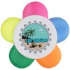 Azeeda 'Serenity by the Sea' Flower Shape Highlighter Pen (HL00031060)
