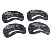 IWOWHERO 24Pcs Eyebrow Stencils Durable Shaping Templates for Makeup Unique