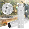 X AUTOHAUX Pair Stripe Cylinder Axle Foot Pegs for BMX