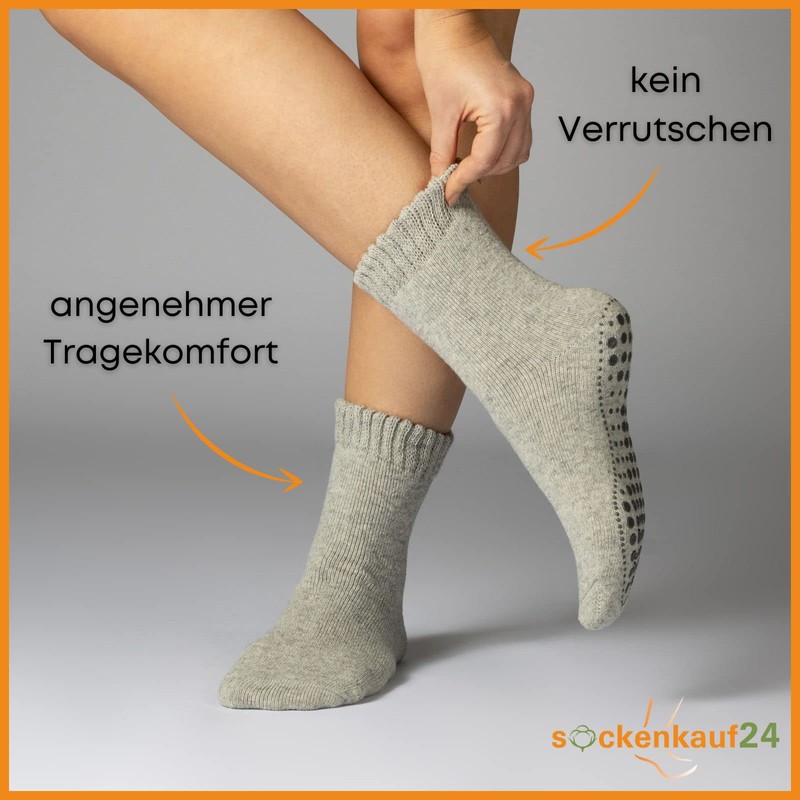 Sockenkauf24 21463 Men’s Socks, 2, 4, 6 Pairs, ABS Socks,