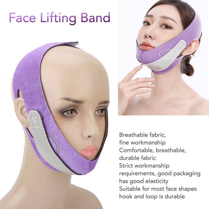 Face Lifting Band V Line Elastic Graphene Breathable Adjustable Face