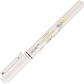 Mitsubishi Pencil PB105T.2 Highlighter, Promo Mark, Oil-based Ballpoint Pen, Yellow, Pack of 10