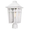 Darkaway Large Outdoor Post Lights Lamp Post Light Fixture, 17inch