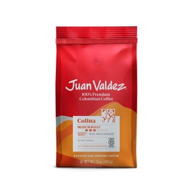 Juan Valdez Colina Ground Coffee, Balanced Roast 12 OZ - Premium Colombian Coffee - Unique “Caracolito” beans produce a coffee of balanced flavor and mild texture