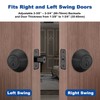 [2 Pack] BESTTEN Single Cylinder Deadbolt, Keyed Alike Dead Bolt