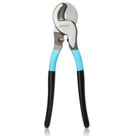 SHALL Cable Wire Cutters,9.44 inches/240 mm,High Hardness Wire Cable Cutting Tools with Anti-Slip Handle,Ideal for Clean Copper Wire Cable Cutting and Stripping
