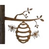 Bornhöft Garden Stake Tree Stake Metal Rusty Garden Decoration Patina