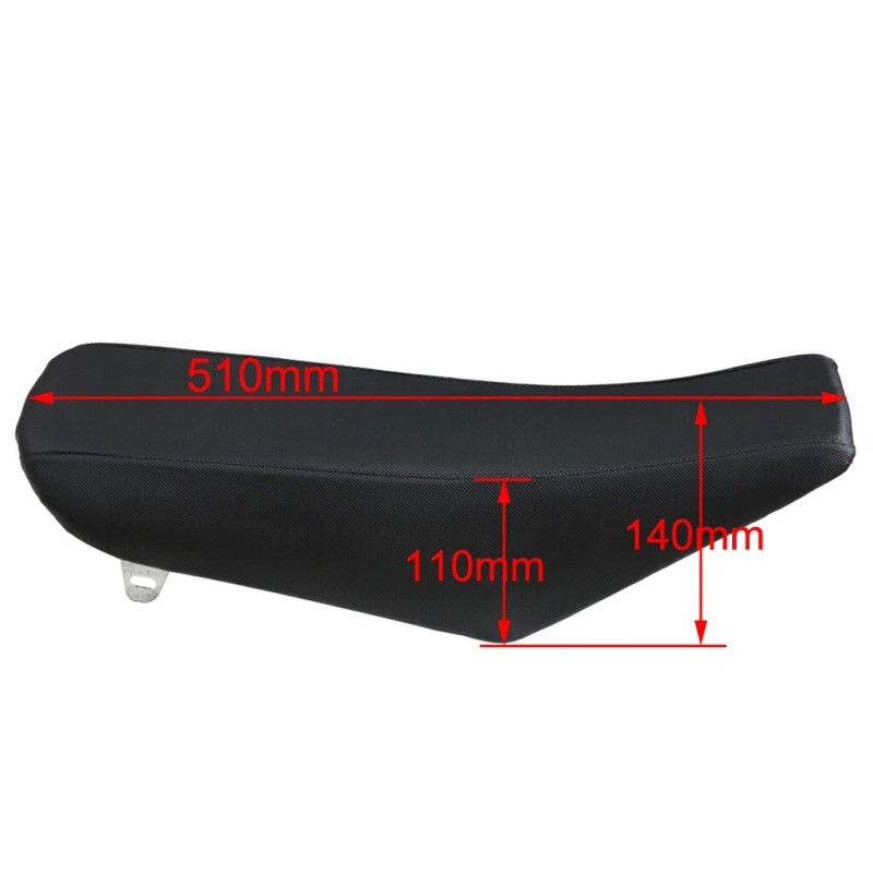 Unbranded/Generic Black Plastics Fender + Tall Seat for Yamaha TTR110
