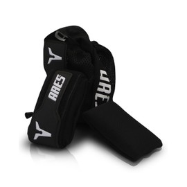 ARES Gel & Foam Pad Knuckle Protecting Hand Wrap (Black)