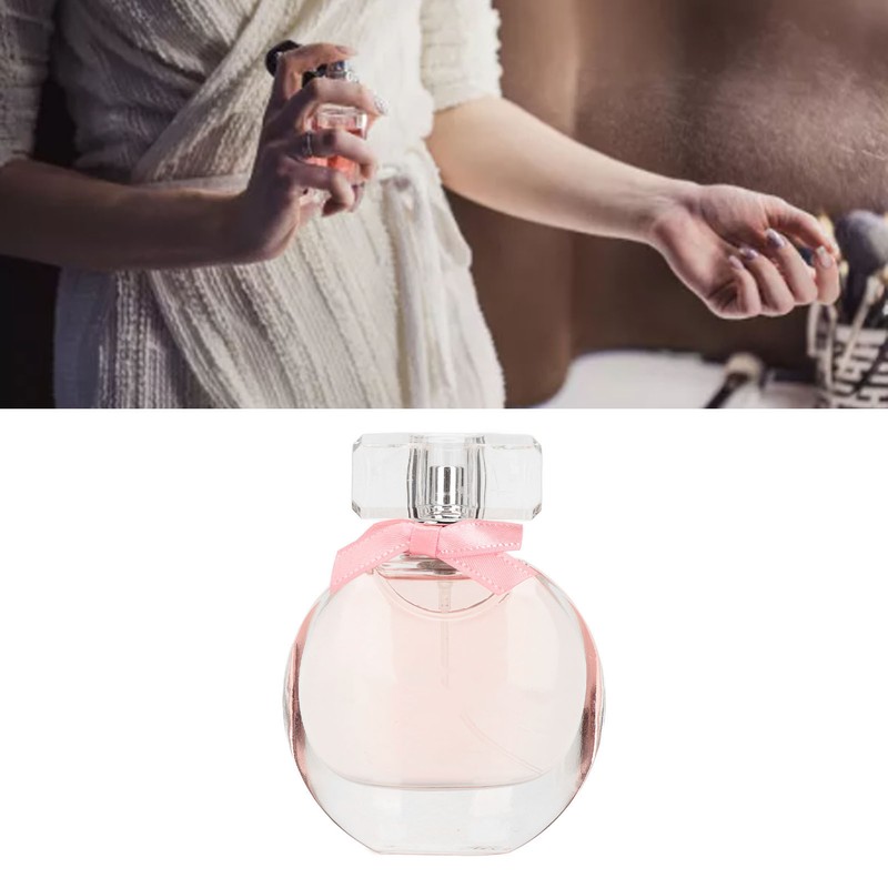 50ml Light Perfume Flower Fruity Elegant Clear Bottle Sweety Long
