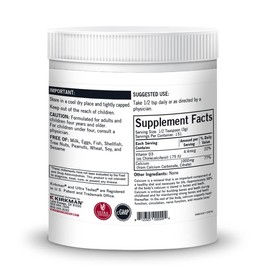 Kirkman – Purest Calcium with Vitamin D-3 –– 454 gm– 16 oz Powder - Unflavored - Hypoallergenic –– Minerals –– Gluten & Casein Free –– Tested for More Than 950 Environmental Contaminants