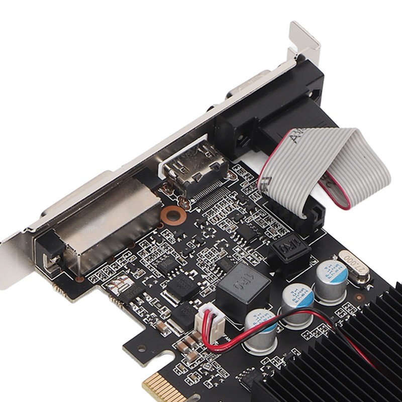 Jectse GT610 2GB 64bit DDR3 Gaming Graphics Card 2560X1600 Resolution