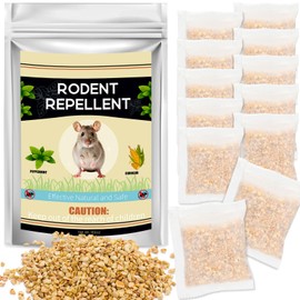 Generic Rodent Repellent, Mouse Repellent Pouches (Pack of 12) - Mice Rat Repellent for House Basement, White, QSD-12P-tm002