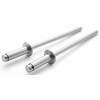 NACX 1/8" x 3/8" Aluminum Rivets Blind，3.2 x 10mm Dome