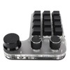 Programmable Keyboard with RGB 3 Knob 12 Keys 2.4G USB