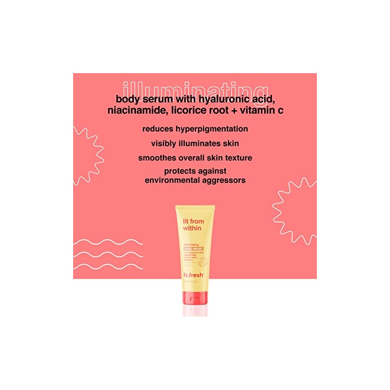 B.Tan Lit From Within Illuminating Body serum For Unisex 8