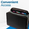 Case-it The Mighty Zip Tab Zipper Binder - 3 Inch