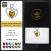 MYMIRACLE JEWELRY MMJ Platinum Plated Silver Heart Gift for Women