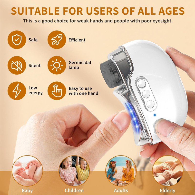 Upgraded Electric Nail Clipper