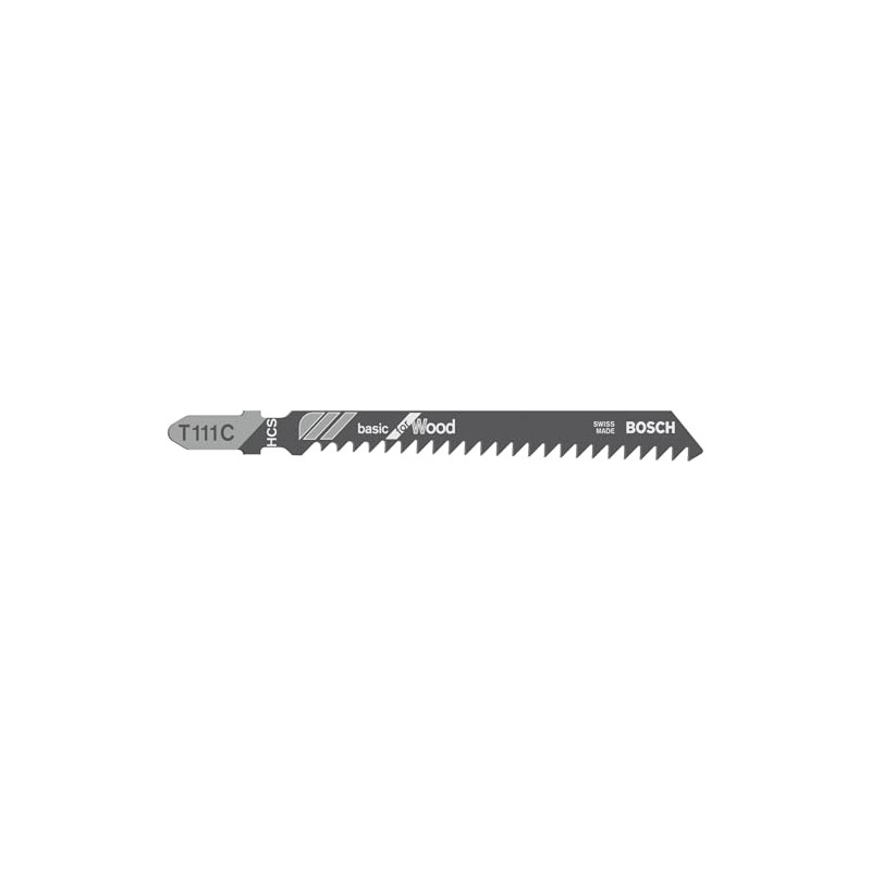 Bosch Professional T 111 C Jigsaw Blades (for Soft Wood,