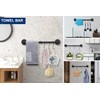 NearMoon 4 Pieces Industrial Pipe Bathroom Hardware Set, Include 18