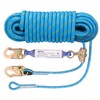 50FT Fall Protection Safety Rope - Heavy Duty Vertical Roof