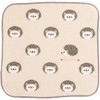 Skater MNT2-A Mini Towel, Pompon's Hedgehog, 7.9 x 7.9 inches