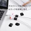 Neyiem Cable Clips, Cable Stand, Wall Storage, Home, Office Table,