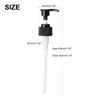 sourcing map 6Pcs Liter Pump Dispenser, 28/410 Universal Shampoo Container