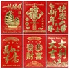 72 Traditional Chinese New Year Red Envelopes 2024 Year of