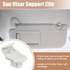 uxcell 2pcs Sun Visor Support Clip Retainer for Mazda 3