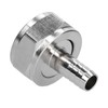 Stainless Steel Beer Keg Coupler Connector Fitting Beer Line Connector