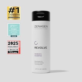 ZENAGEN Revolve Champú Espesante para Mujeres | Apoya la Apariencia de Cabello Más Abundante y de Aspecto Más Saludable, Desarrollado para Cabello Fin