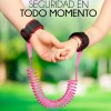 YONGLE Arnes Correa Seguridad Niños Pulsera Anti-robo De Acero 1.5m