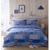 Portfolio Home Regatta Nautical Blue Single Reversible Soft Easy Care