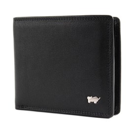 Braun Büffel Golf Secure Wallet Black