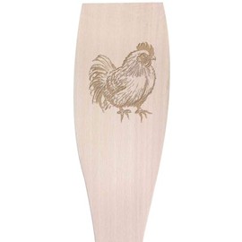 Large 'Chicken Silkie' Wooden Cooking Spatula (SA00022805)