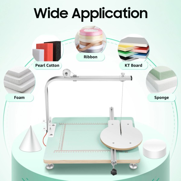 Unbranded 72W Hot Wire Foam Cutter Working Table Tool Sponge