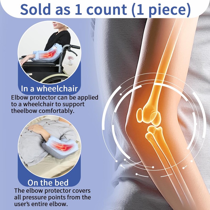 Ehucon Elbow Cushion Protector for Relief Pressure Sores,Elbow Pads with