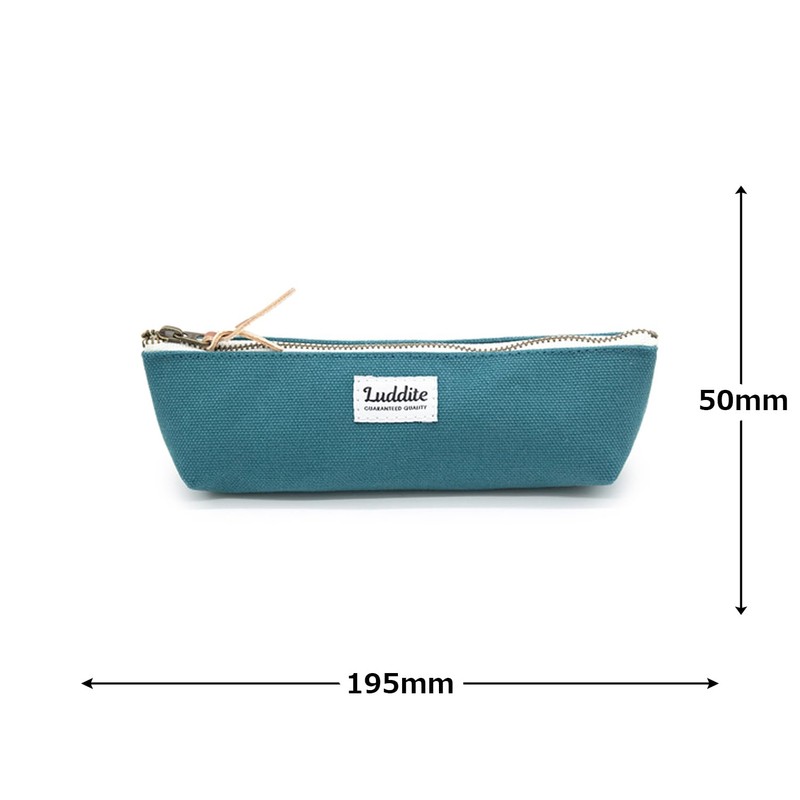 Luddite LDH-BPN-32 Pencil Case, Boat Pencil Case, Teal