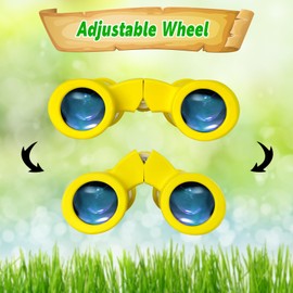 YOPINSAND Binoculars for Kids, Kids Binoculars for Ages 3-12 Boys Girls, Outdoor Gifts Toys for Boys Girls- Perfect for Bird Watching, Camping, and Outdoor Exploration